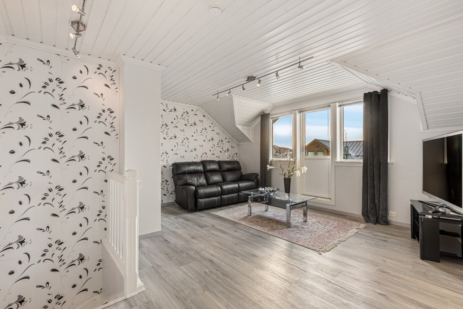 Med en TV-stue får du en koselig og avslappende atmosfære, perfekt for kvalitetstid med familie og venner Galleribilde