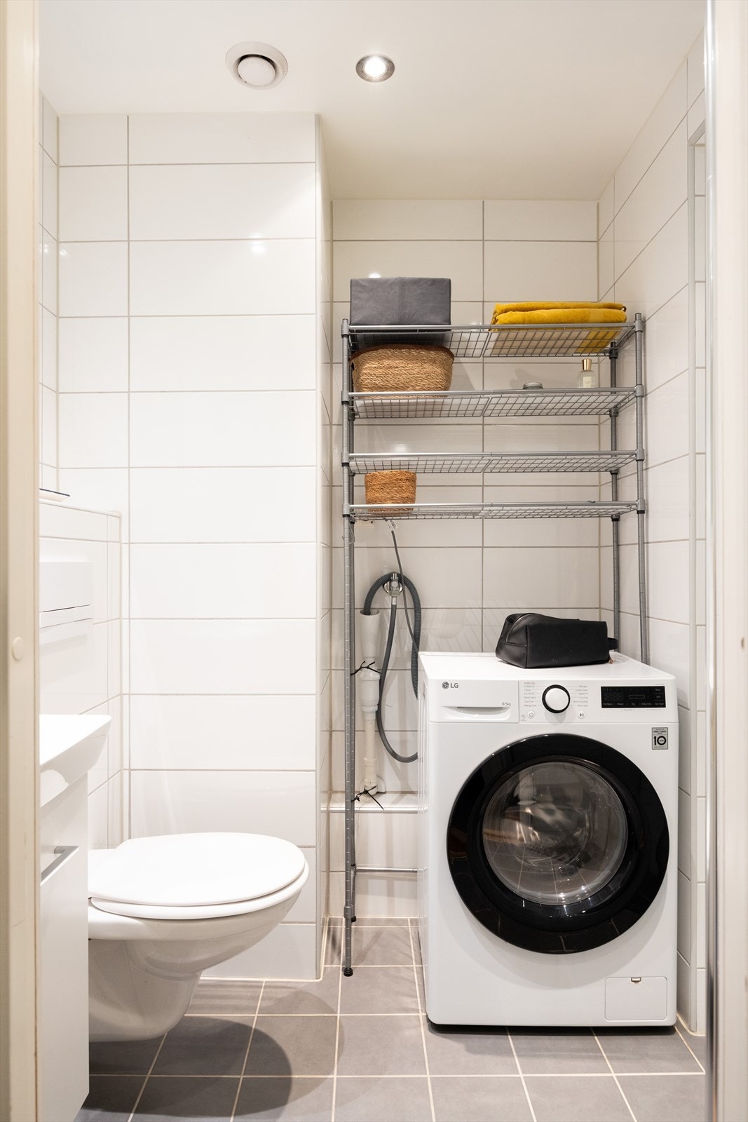 Opplegg for vaskemaskin. Galleribilde