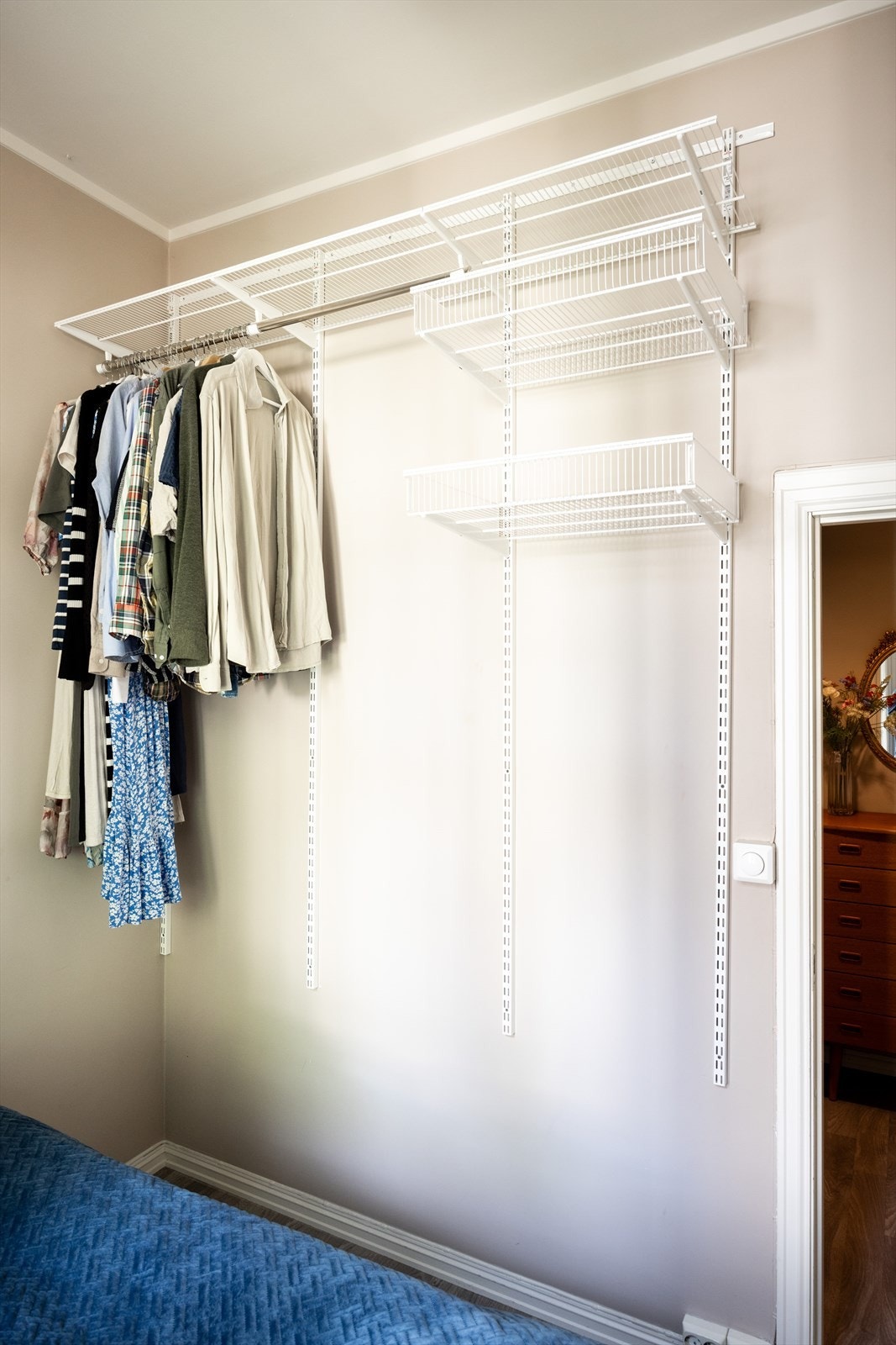 Praktisk installert opplegg for oppheng. Galleribilde