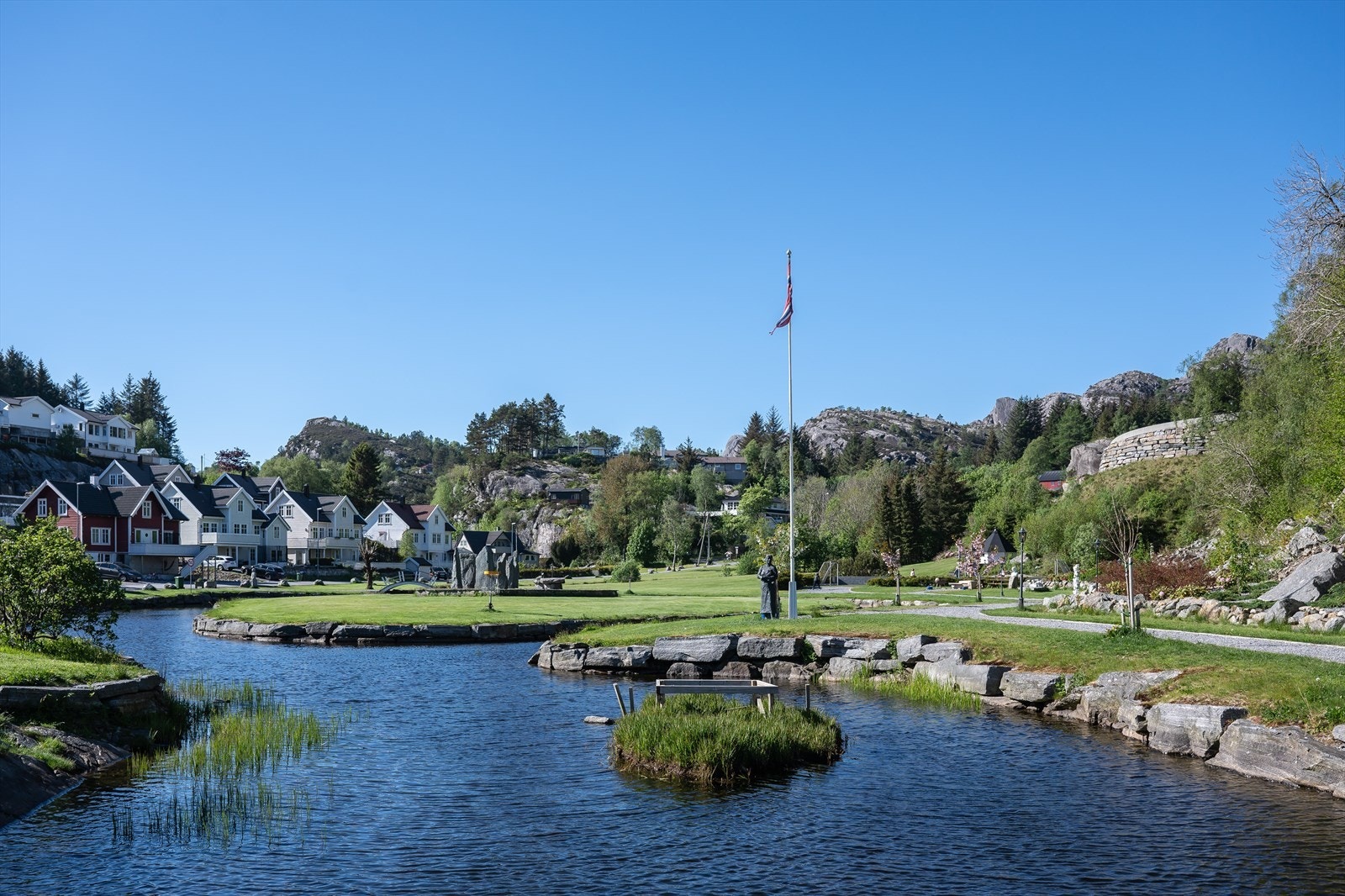 Velkommen til en trivelig visning. Galleribilde