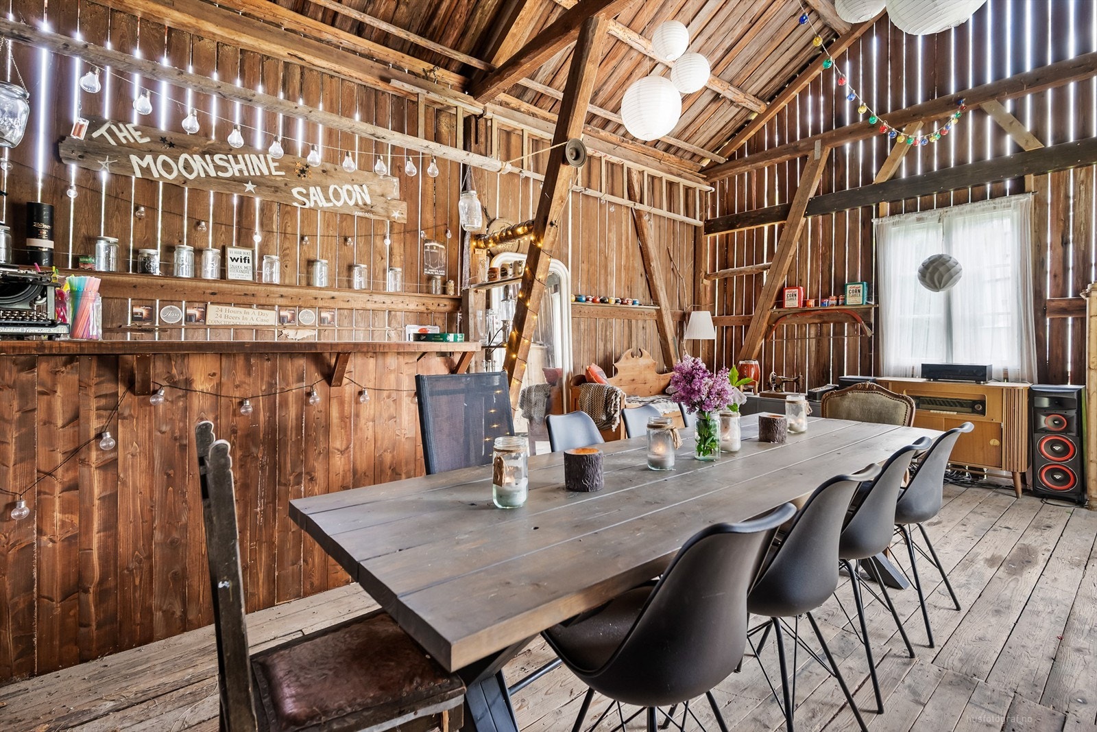 Her kan man nyte hyggelige stunder med venner og familie Galleribilde