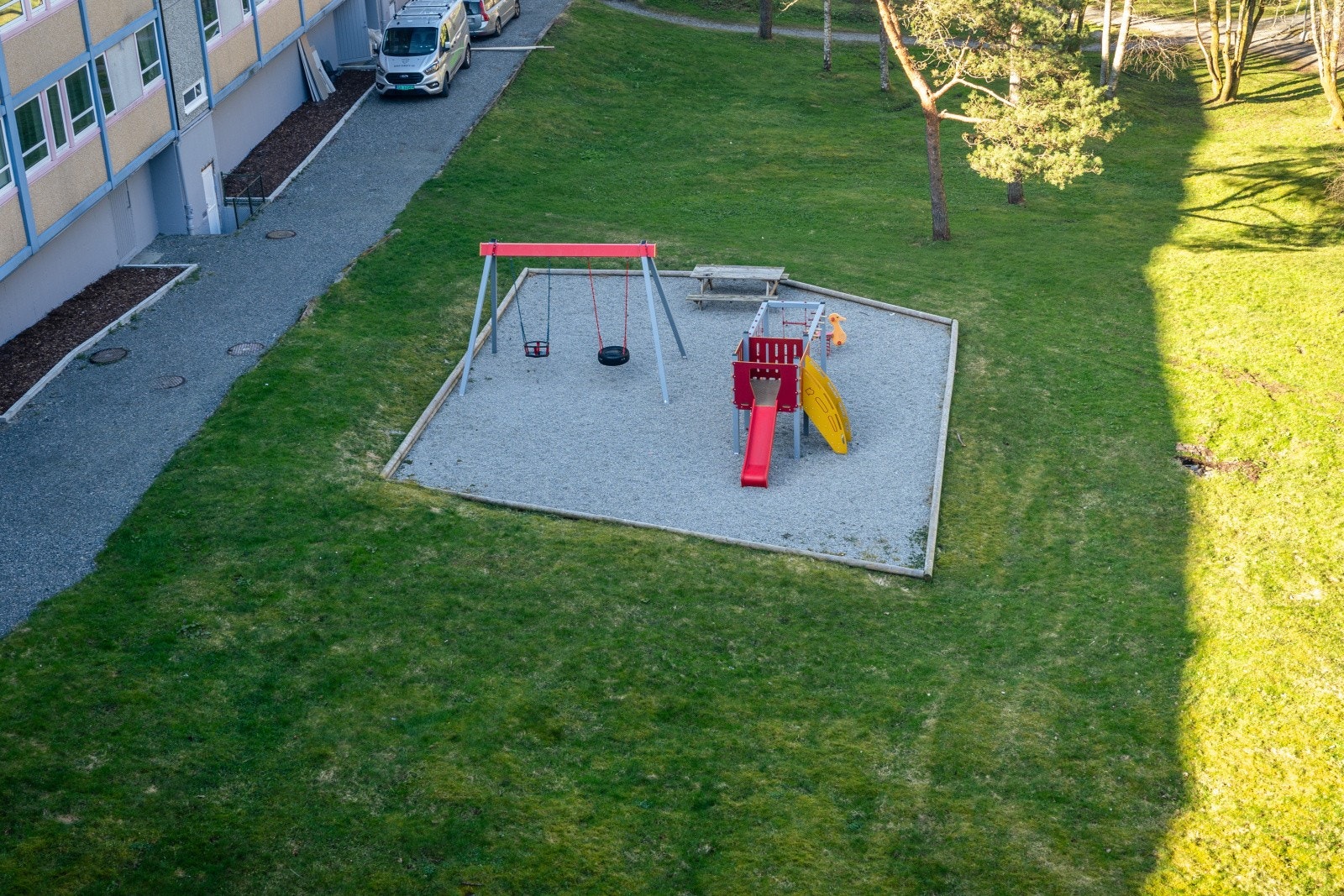 Lekeplass like ved Galleribilde