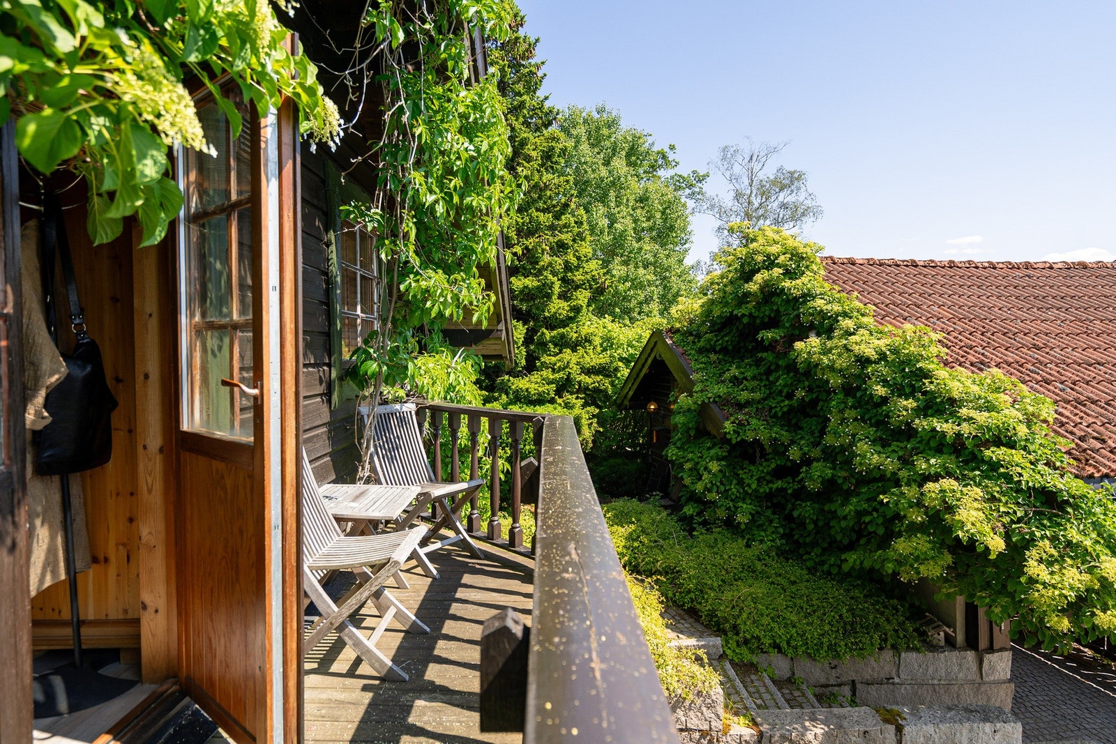 Balkong fra hovedsoverommet Galleribilde