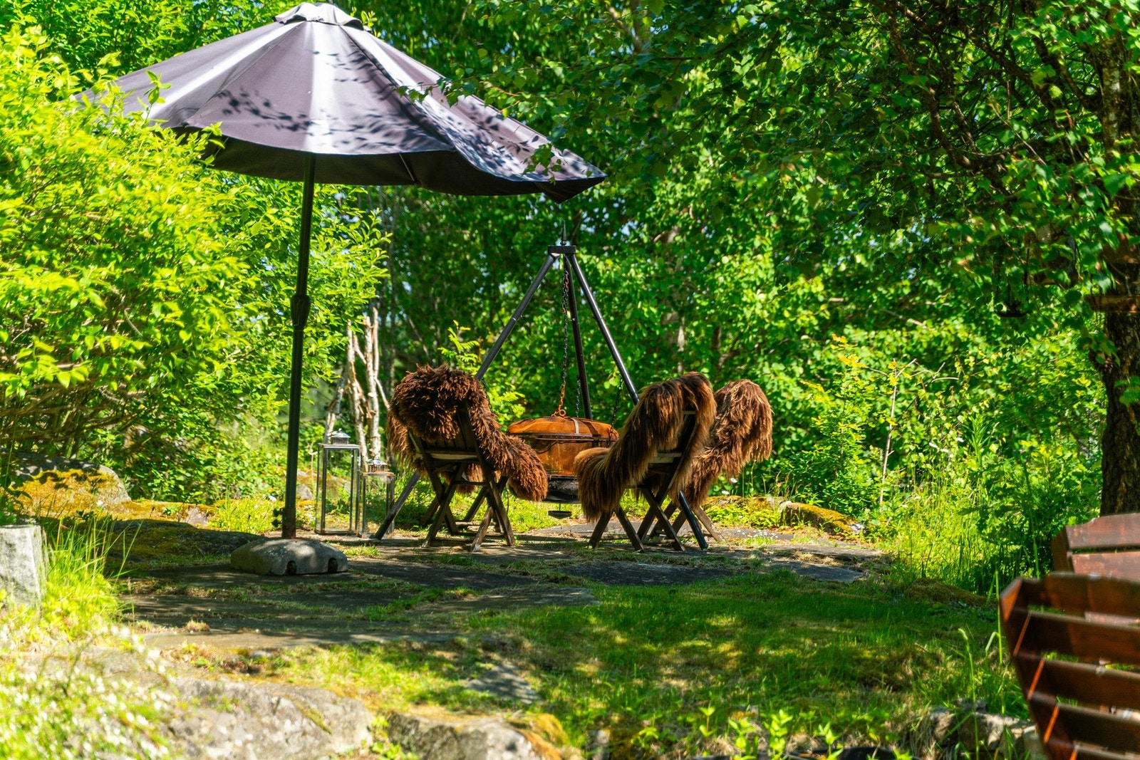 Grillplass Galleribilde