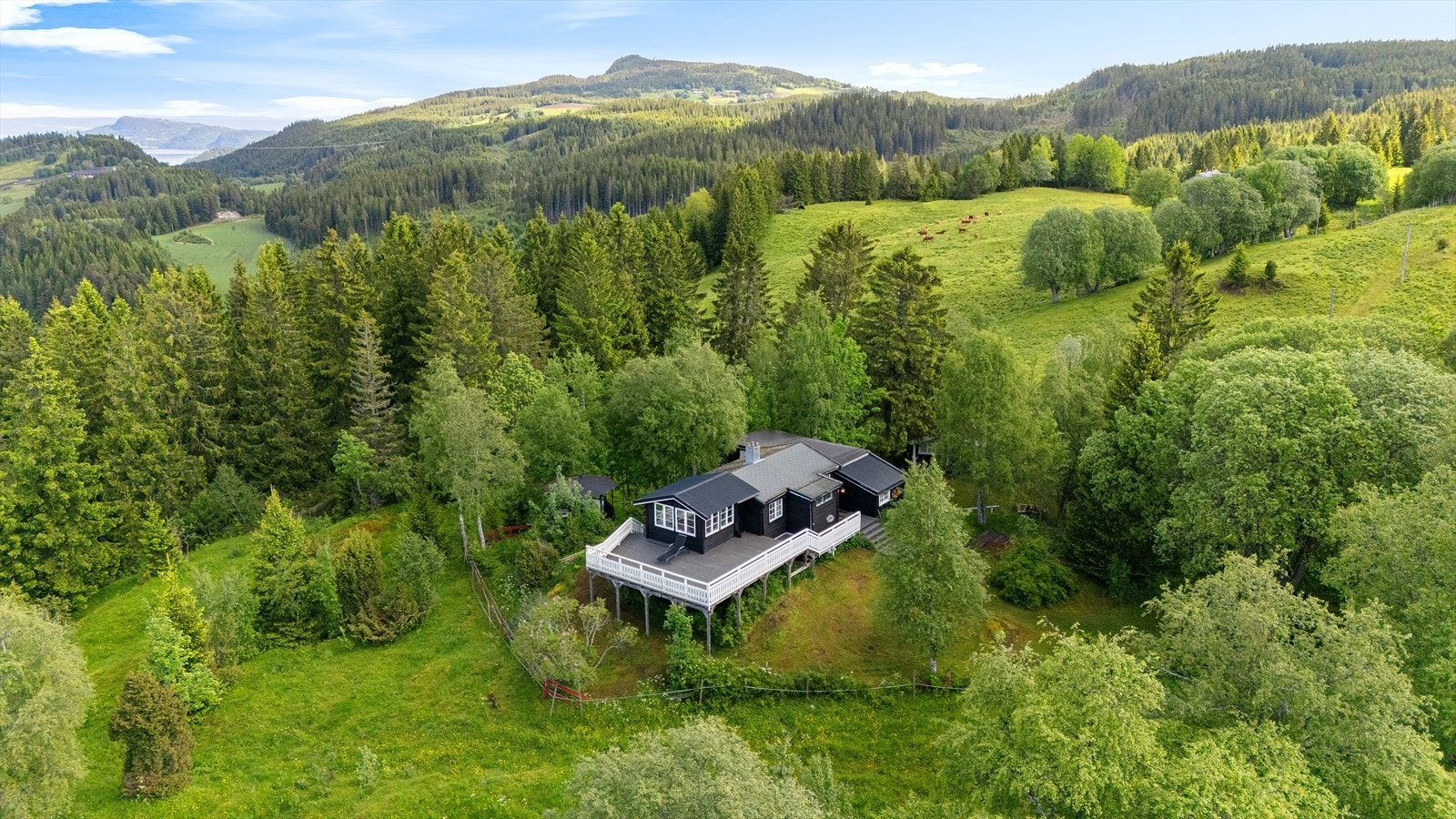 Hytte med eget bruksnr følger med eiendommen Galleribilde