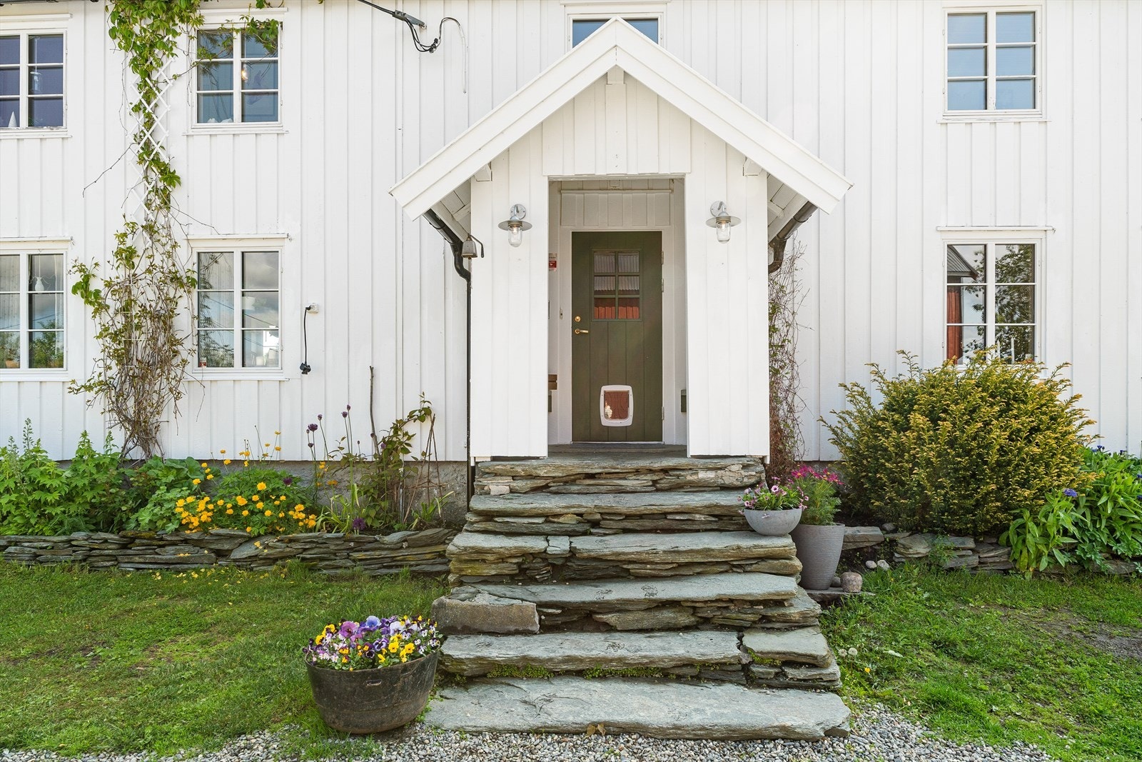 Inngangsparti Galleribilde