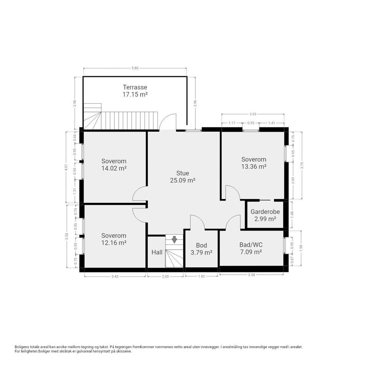 Plantegning 2.etasje. Galleribilde