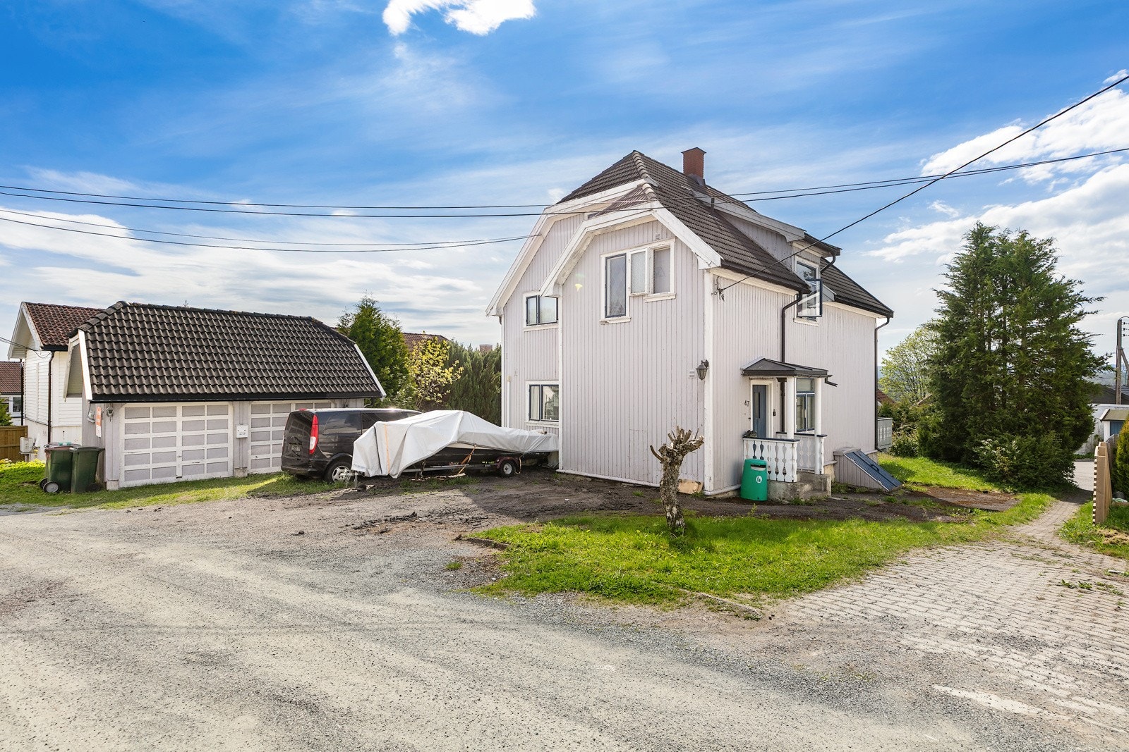 Gårdsplass Galleribilde