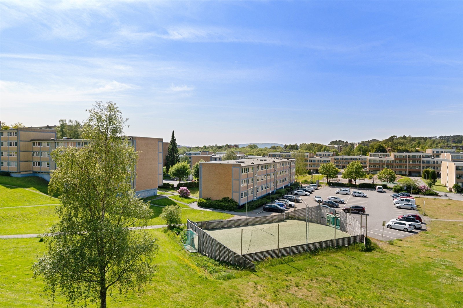 - Langstrakt utsikt fra egen balkong - Galleribilde