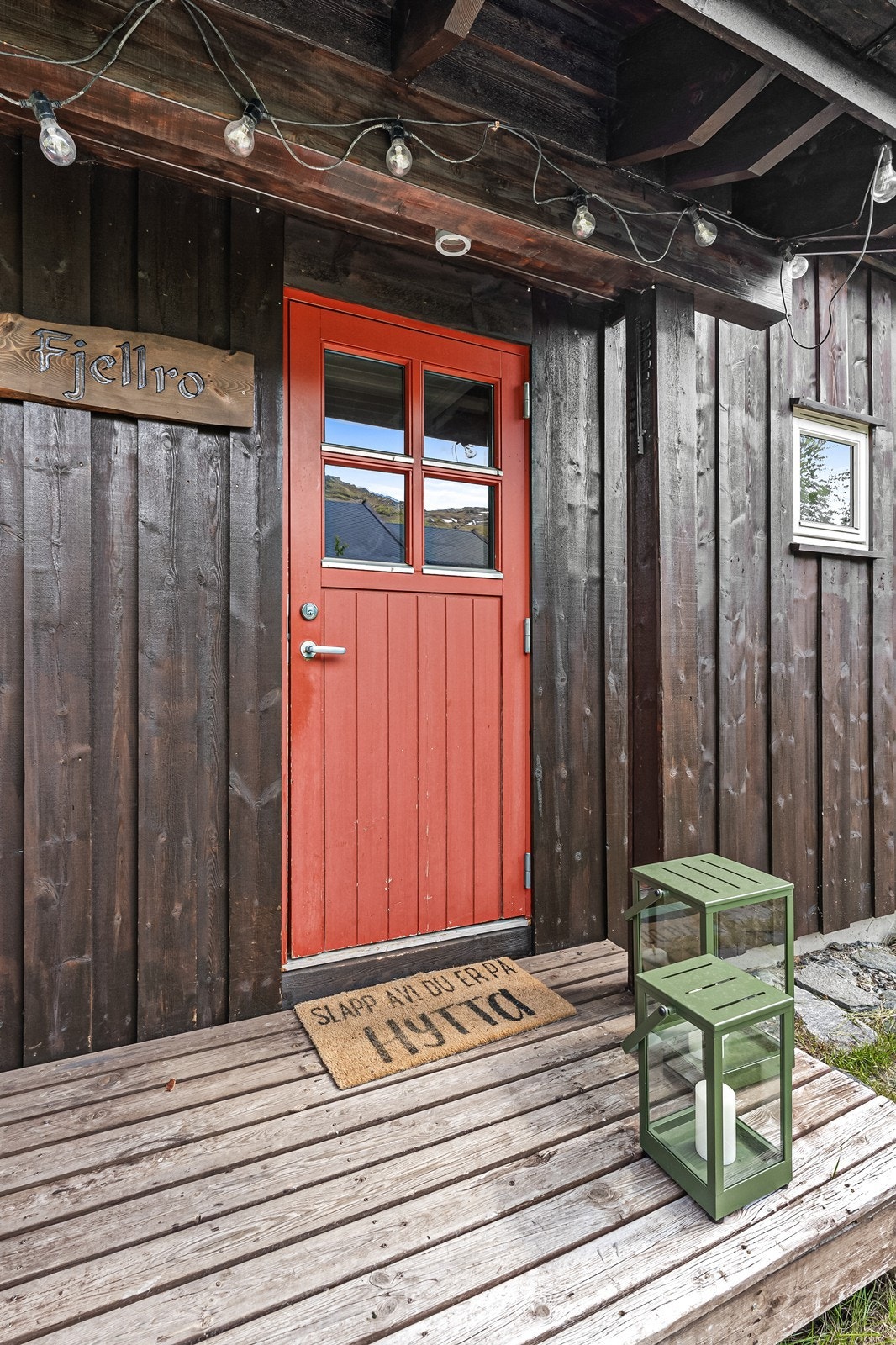 Overbygget inngangsparti Galleribilde