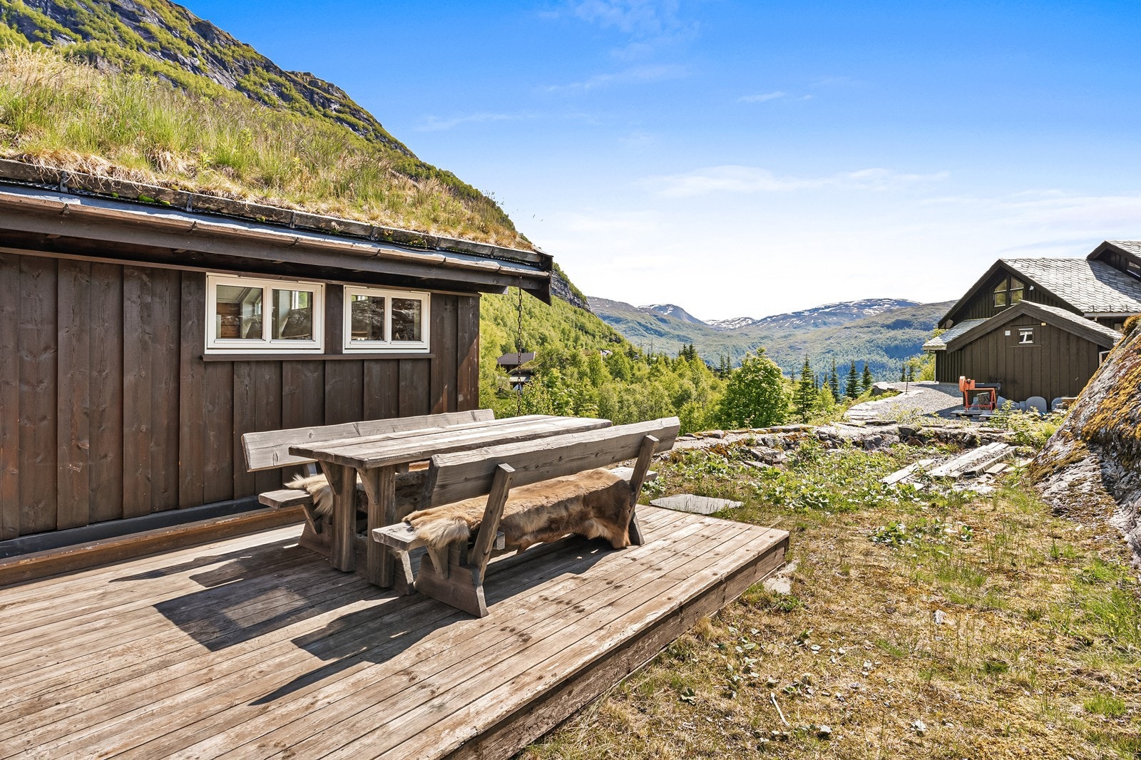 Sørvestvendt terrasse Galleribilde