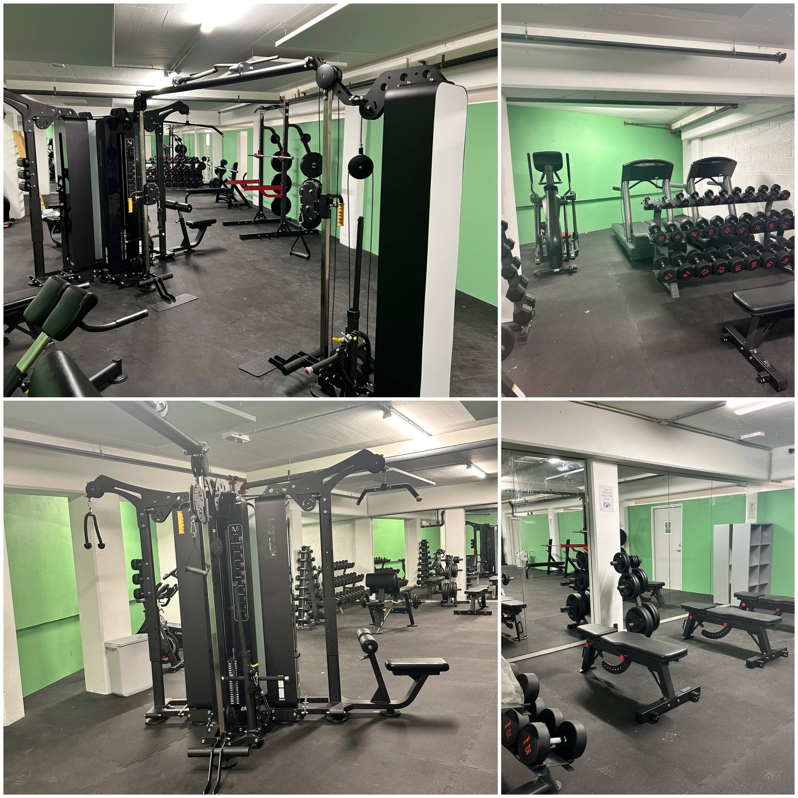 Sameiet har et eget treningsrom i blokken hvor beboerne kan kjøpe tilgang. Galleribilde