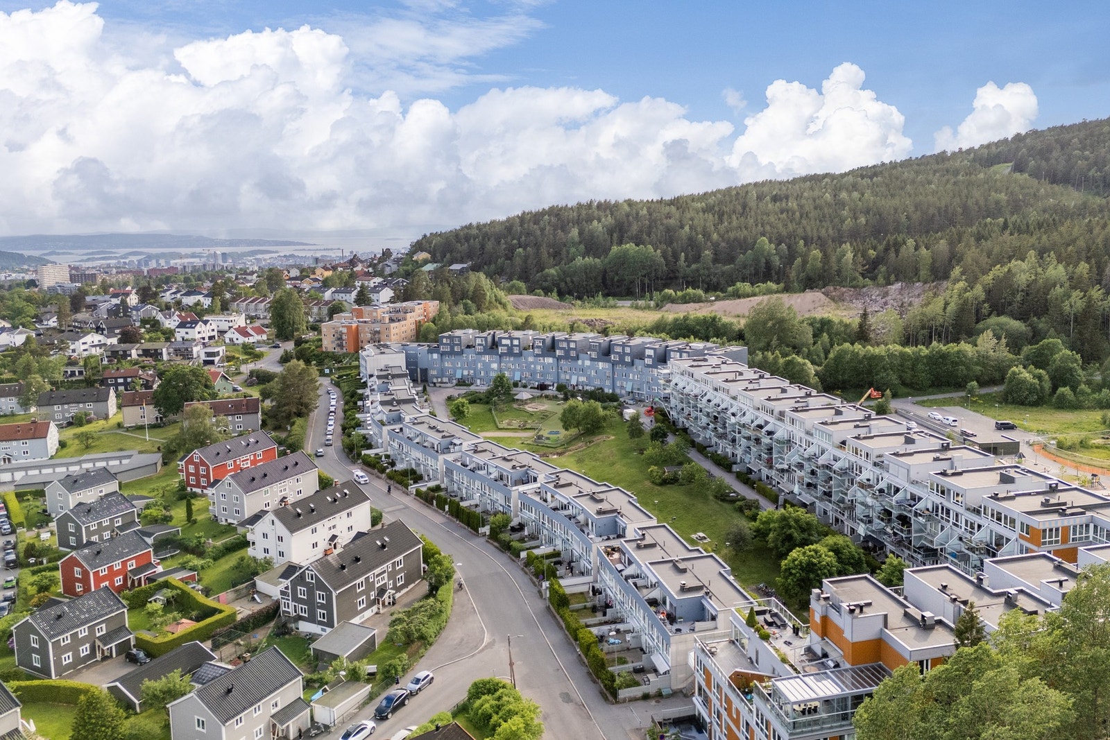 Dronefoto Årvollskogen Galleribilde