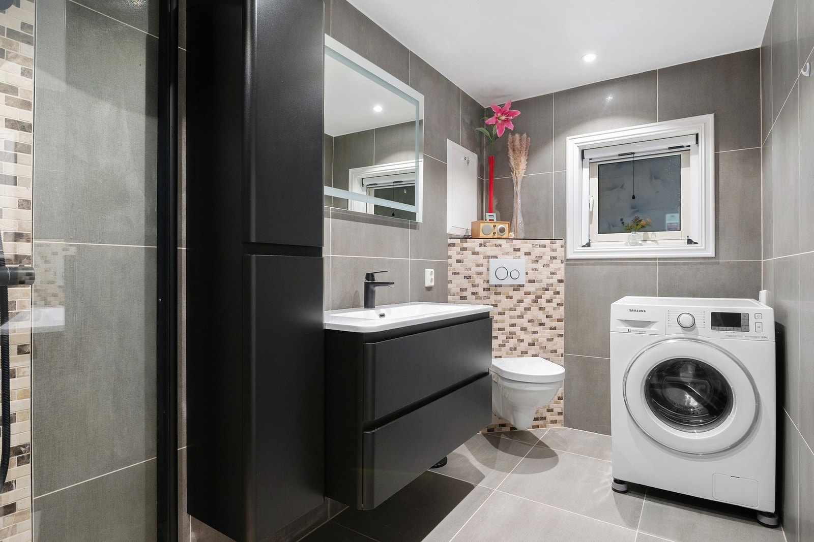 Opplegg for vaskemaskin Galleribilde