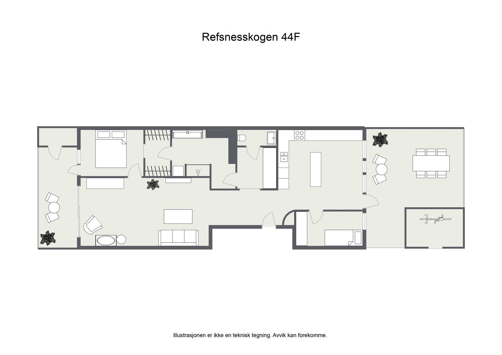 Plantegning. Galleribilde