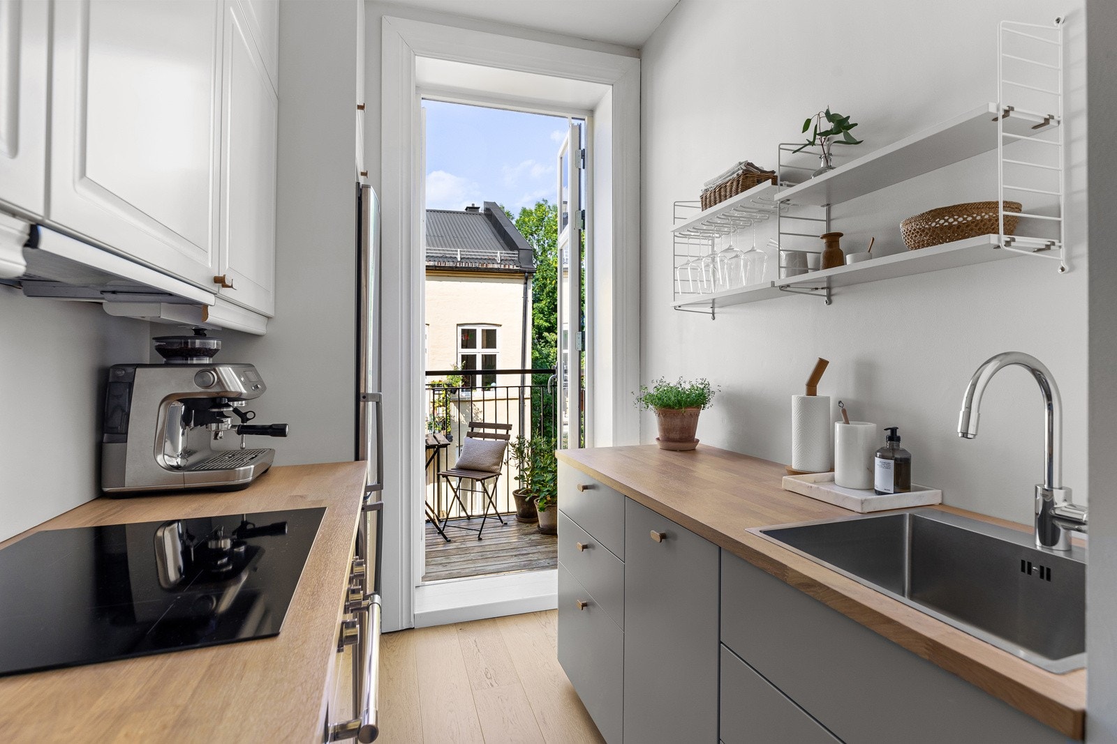 Her kan man enkelt stelle i stand alle dagens måltider. Galleribilde