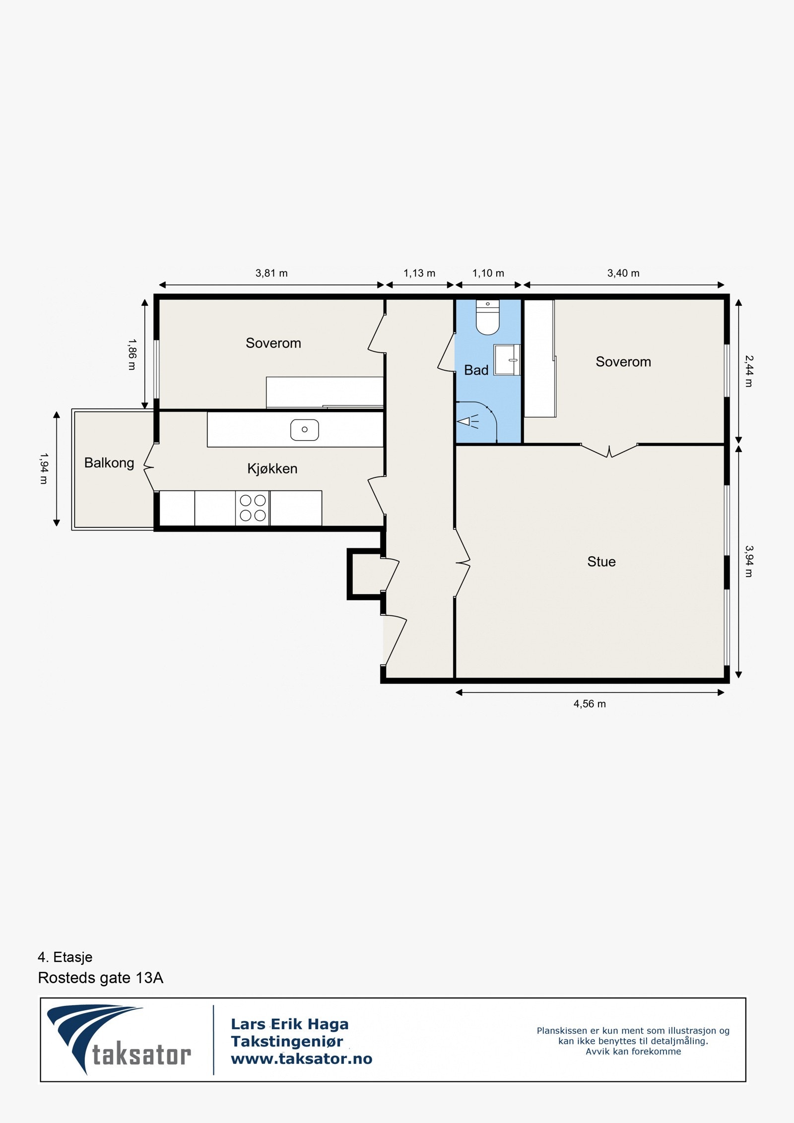 Plantegning - velkommen til visning! Galleribilde