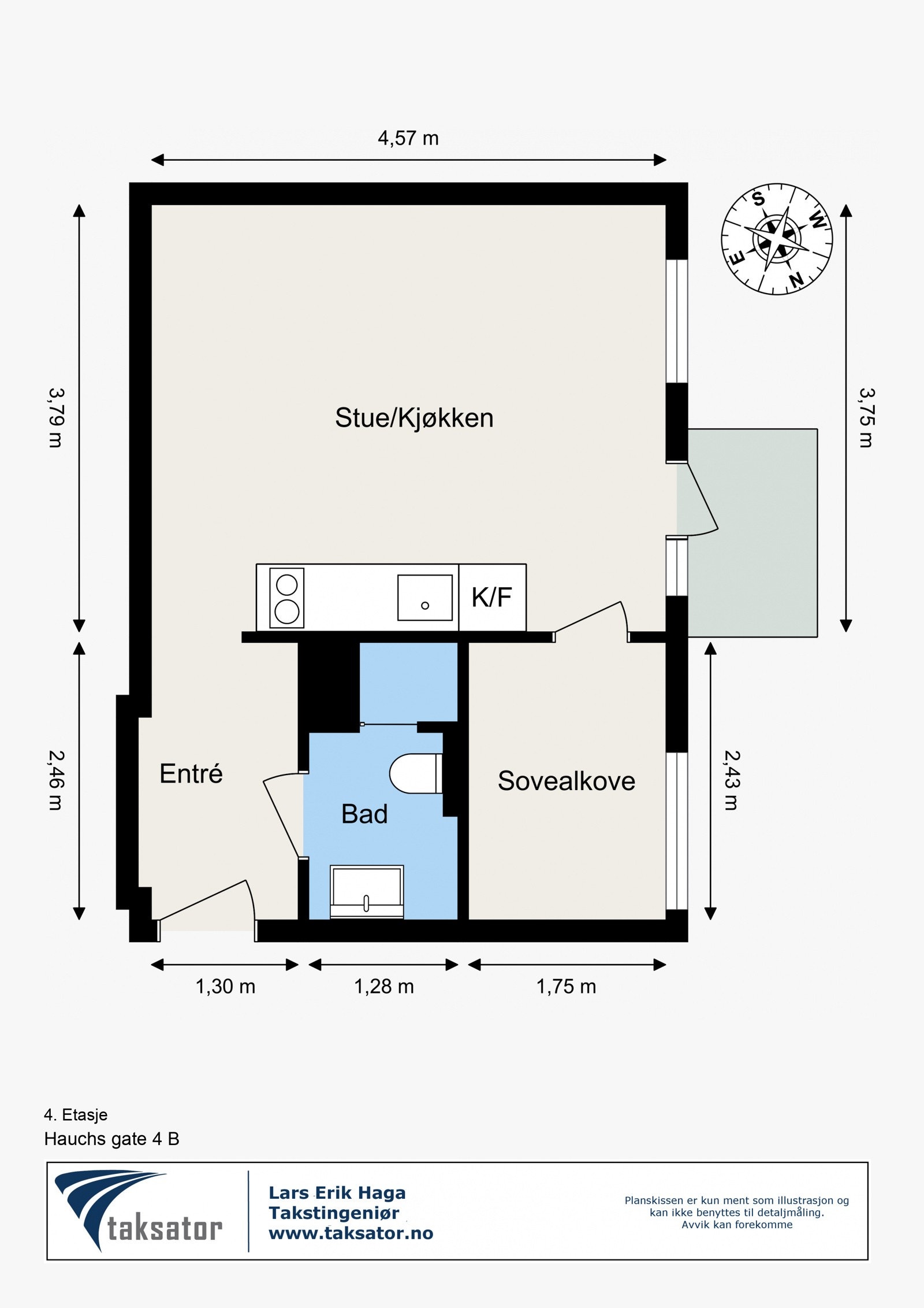 Plantegning. Galleribilde