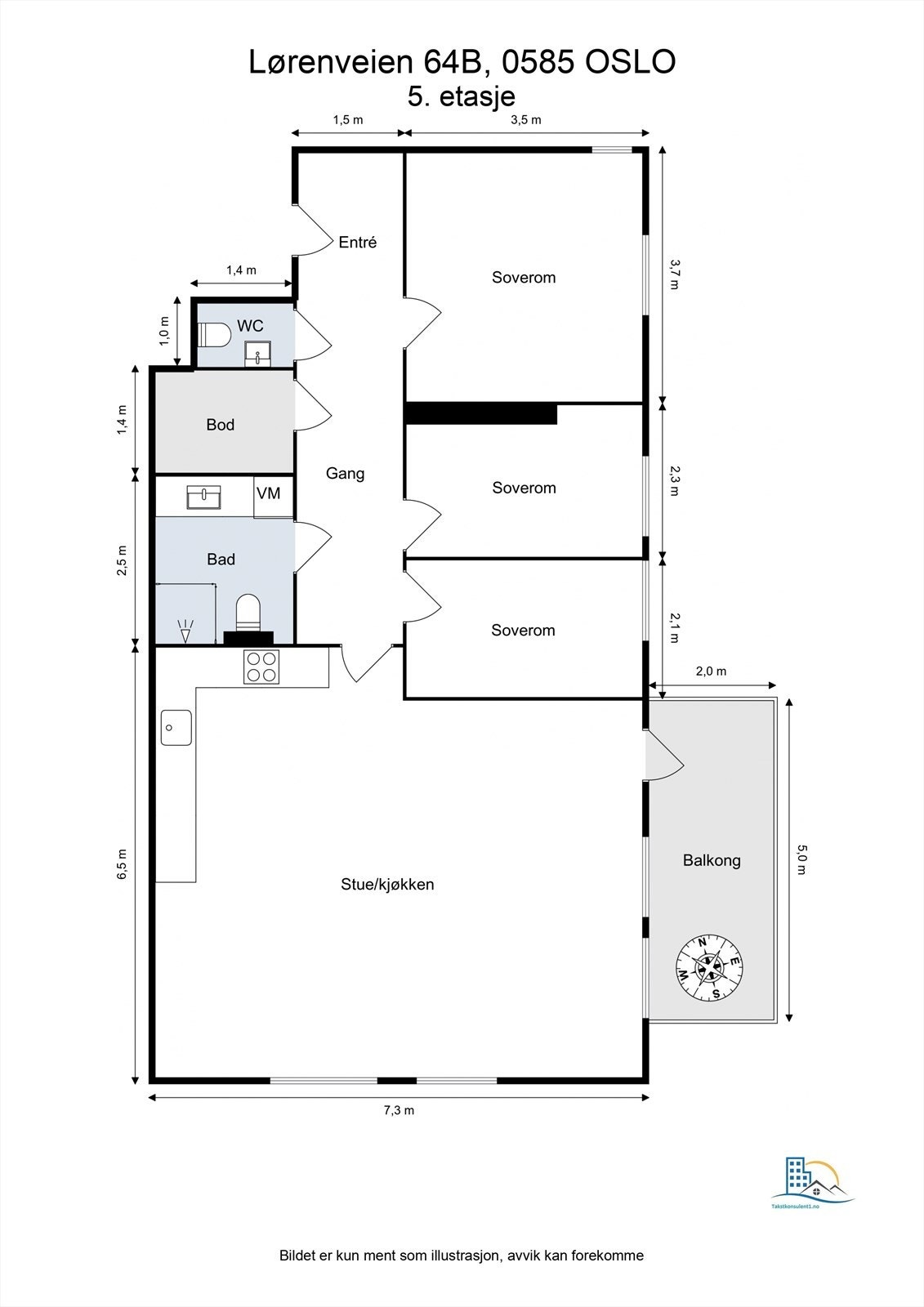 Plantegning. Galleribilde