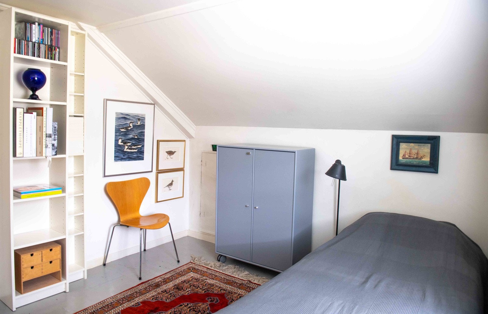 Soverom 1 gammelt hus Galleribilde