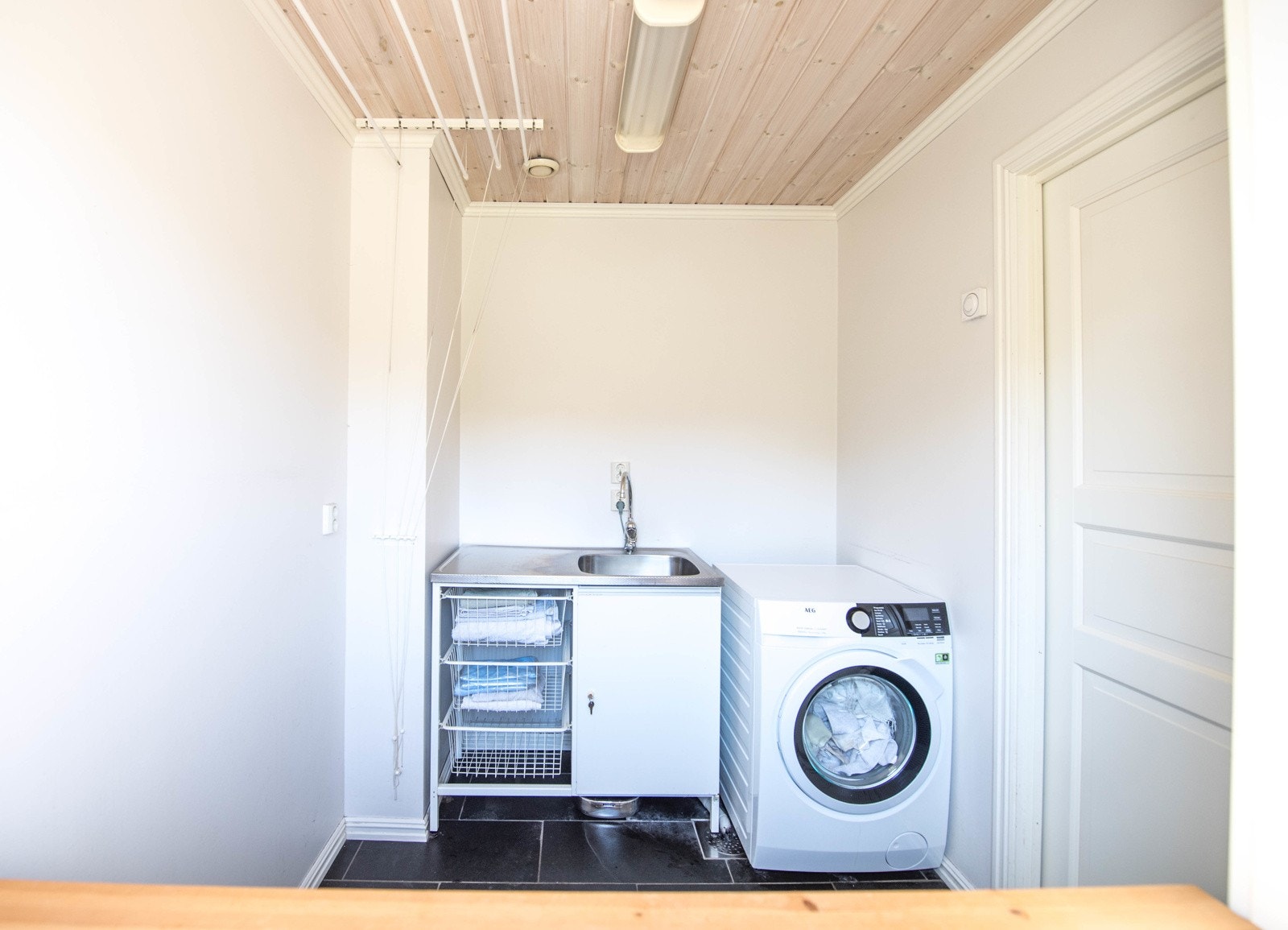 Vaskerommet i hovedhuset. Galleribilde