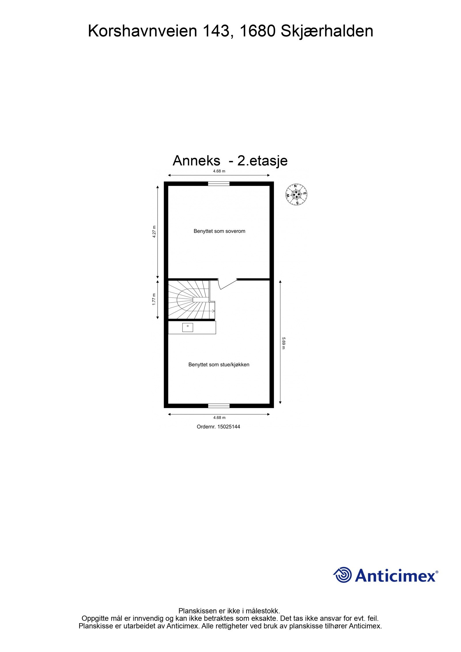 Arbeidshusets andre etasje. Galleribilde