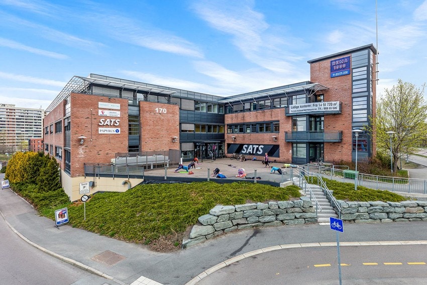 For den treningsglade er det få minutter å gå til SATS Hellerud Galleribilde