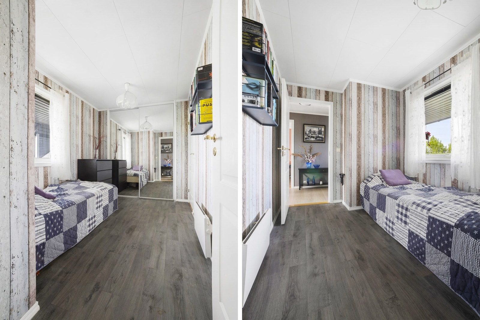 Soverommet har direkte adkomst til bod/garderobe Galleribilde