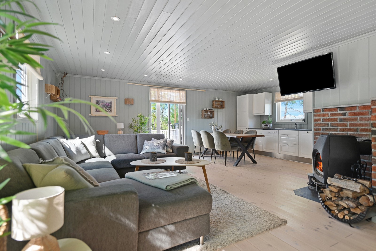 Hytta er oppgradert og modernisert de siste årene Galleribilde