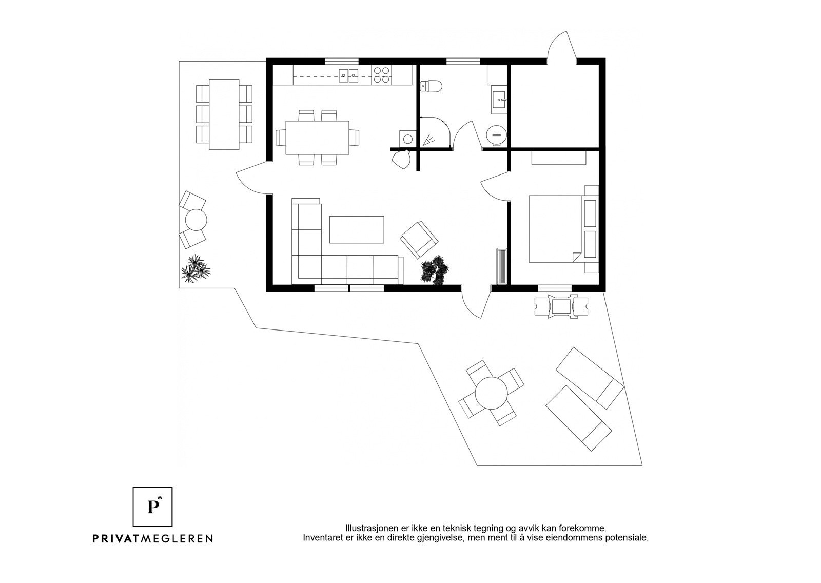 Planløsningen Galleribilde
