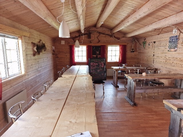 Resturantbygning. Galleribilde