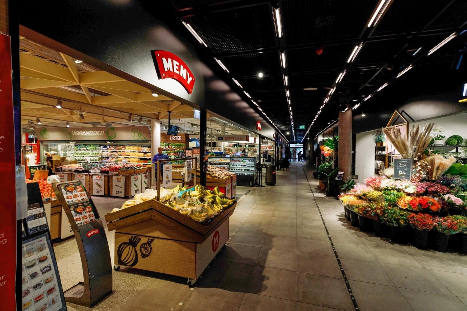 Menybutikk i 1.etg Galleribilde