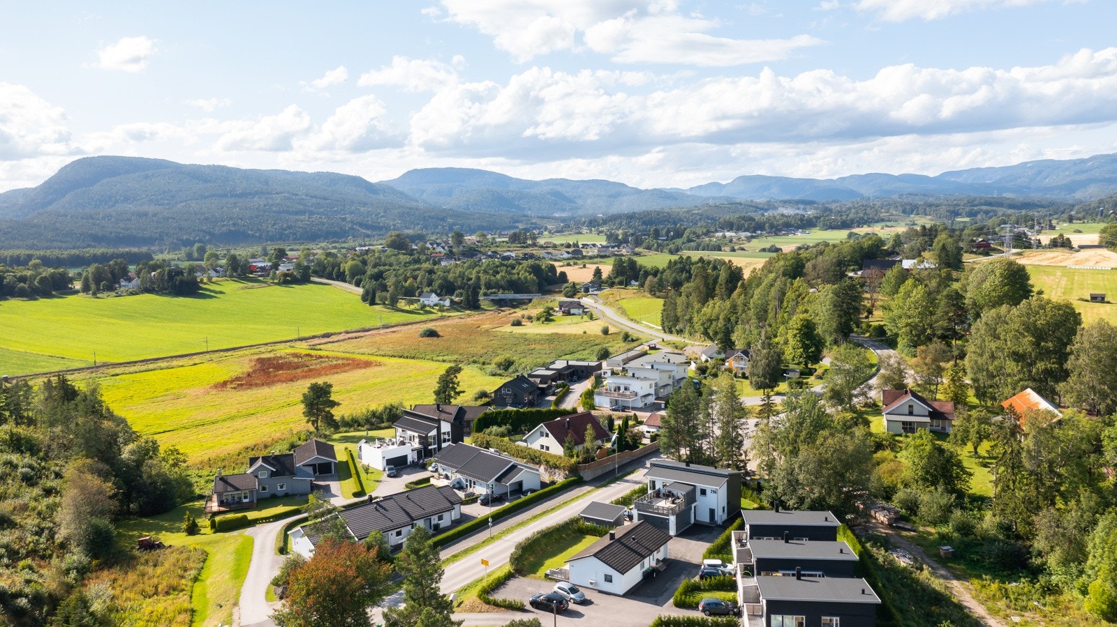 Dronebilde Galleribilde