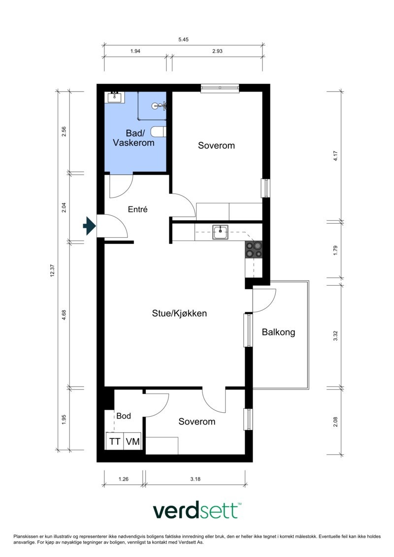- Plantegning - Galleribilde