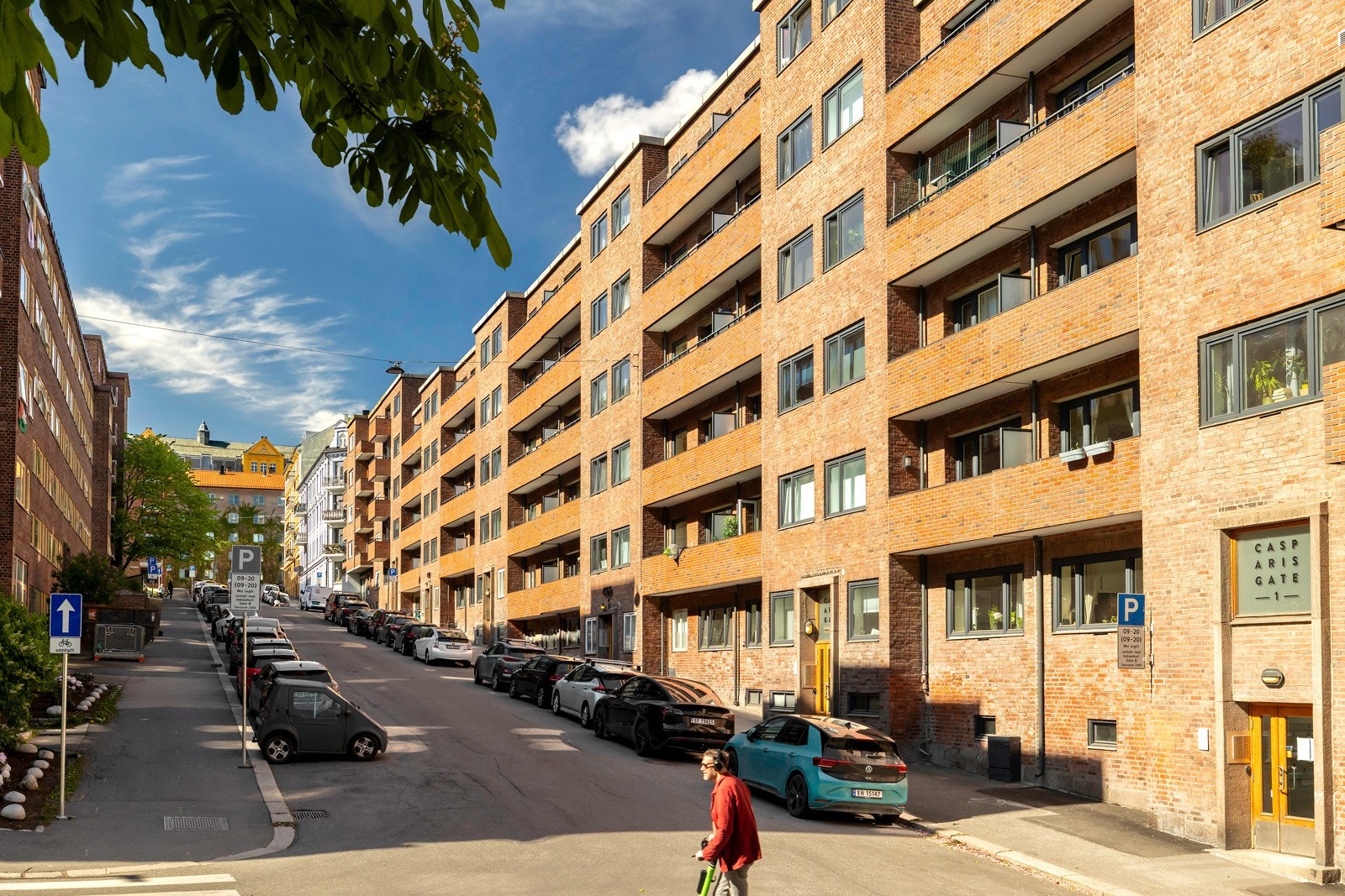 Gamle Aker Borettslag består av 118 andeler Galleribilde