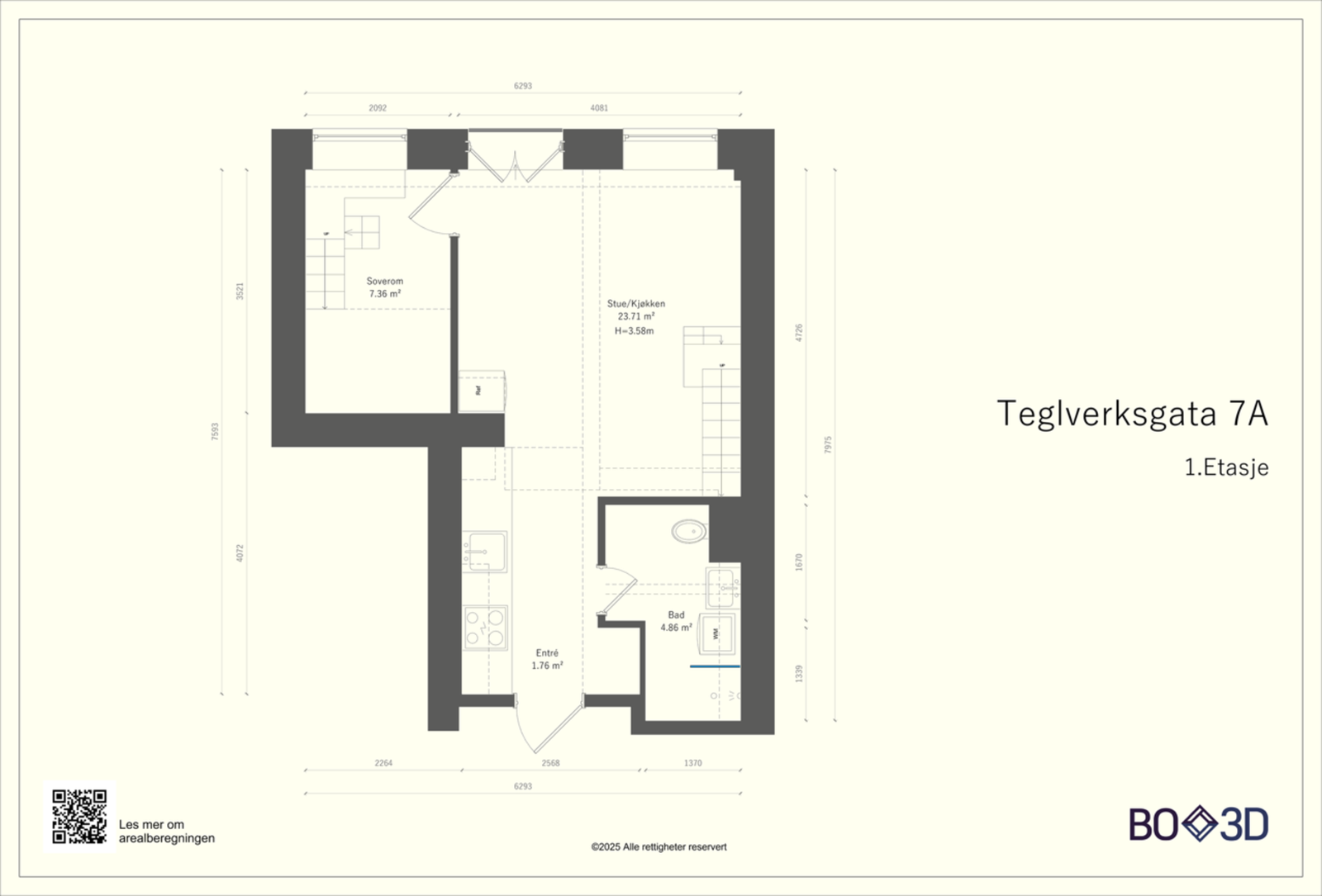 Plantegning. Galleribilde