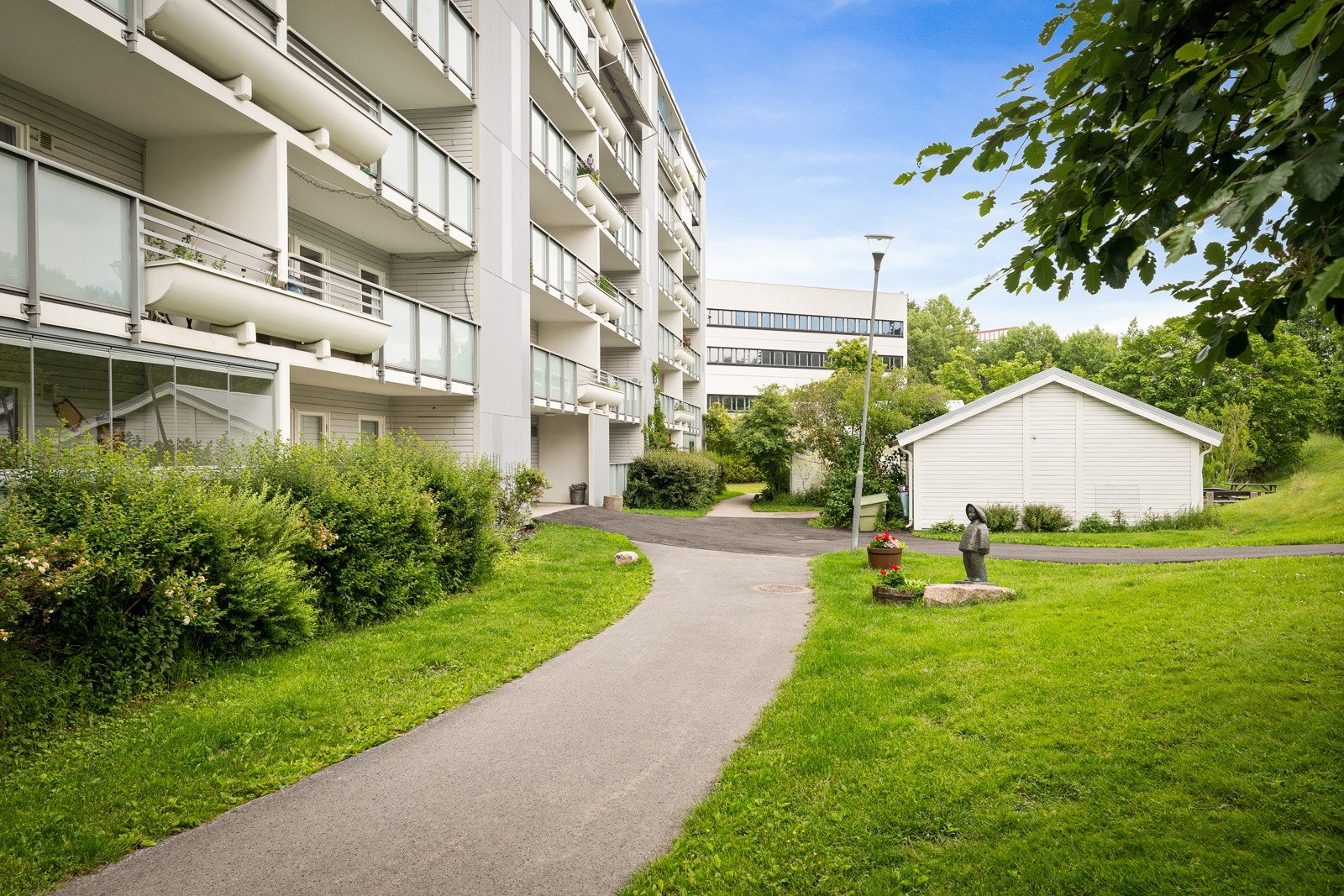 Alle leiligheter har fått tildelt 1 gjesteparkeringsbevis Galleribilde