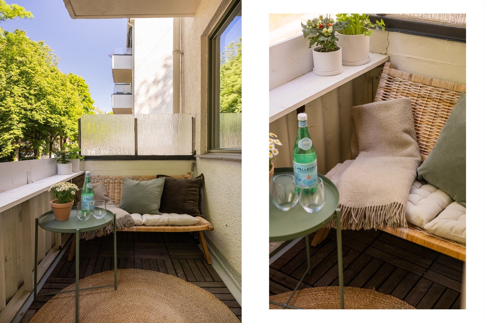 En gjennomgående og delikat 3-roms leilighet med attraktiv, men likevel tilbaketrukket beliggenhet på Frogner. Galleribilde