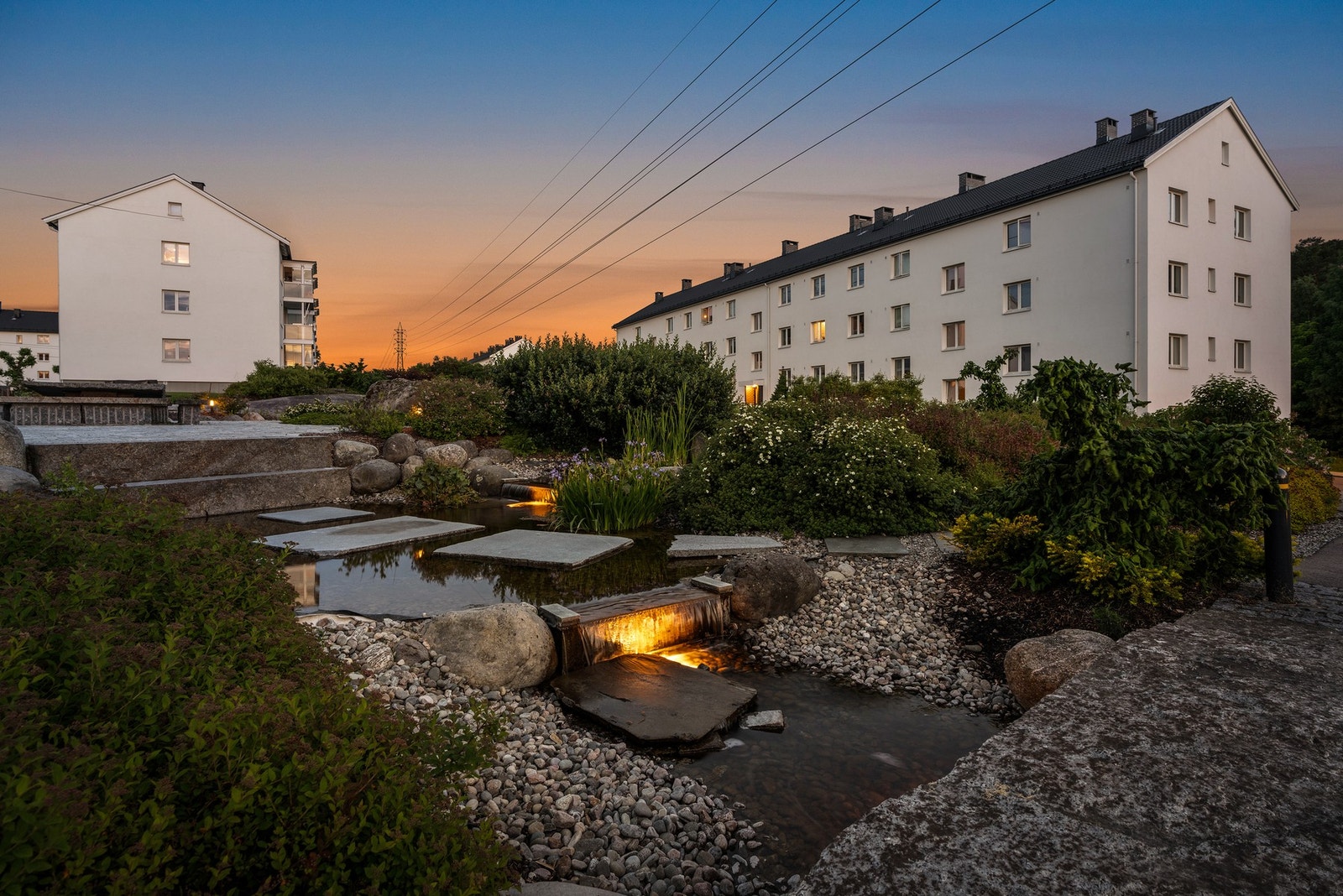 Uteområdet. Galleribilde
