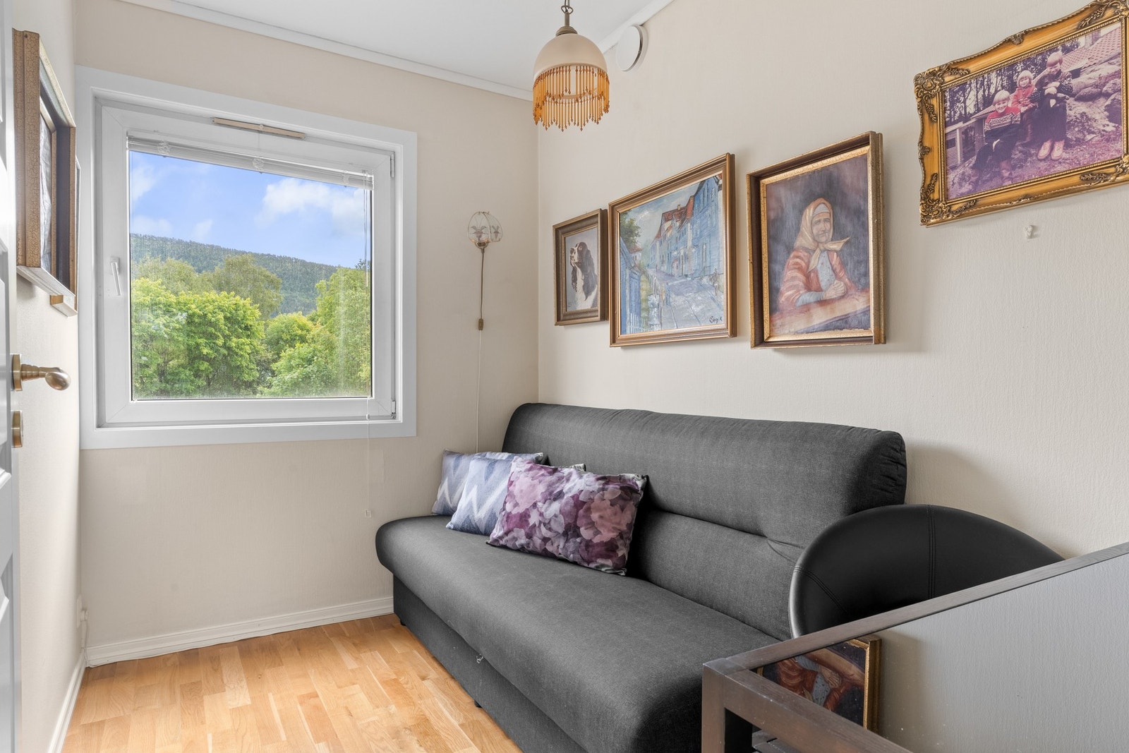 Dette soverommet egner seg utmerket som barnerom, gjesterom eller kontor. Galleribilde