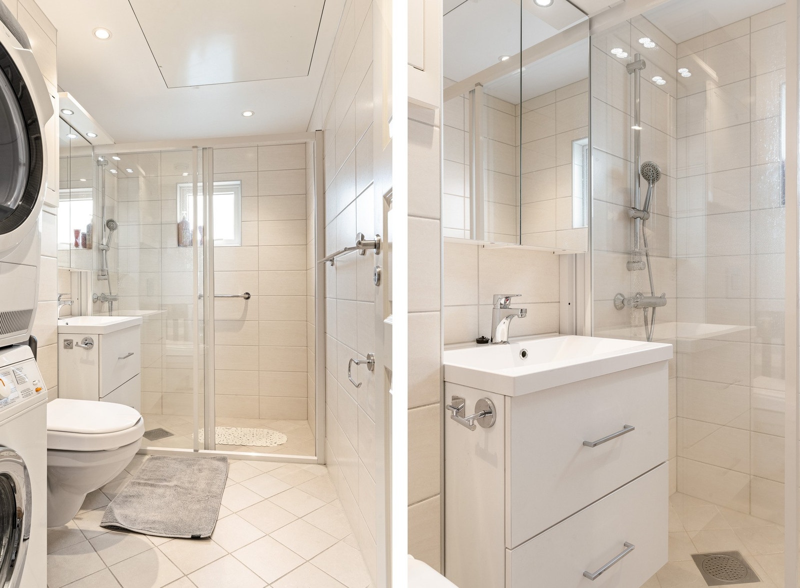 Det er varmekabler i gulvet. Galleribilde