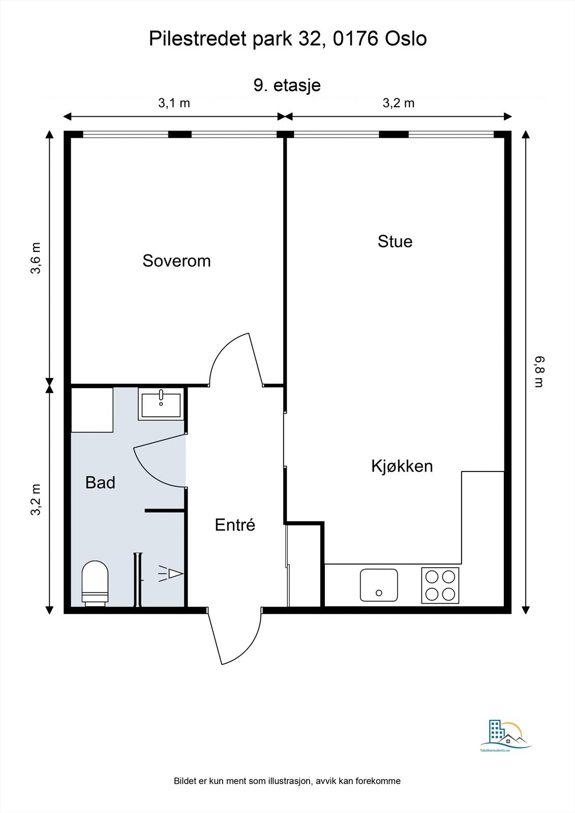 Plantegning. Galleribilde