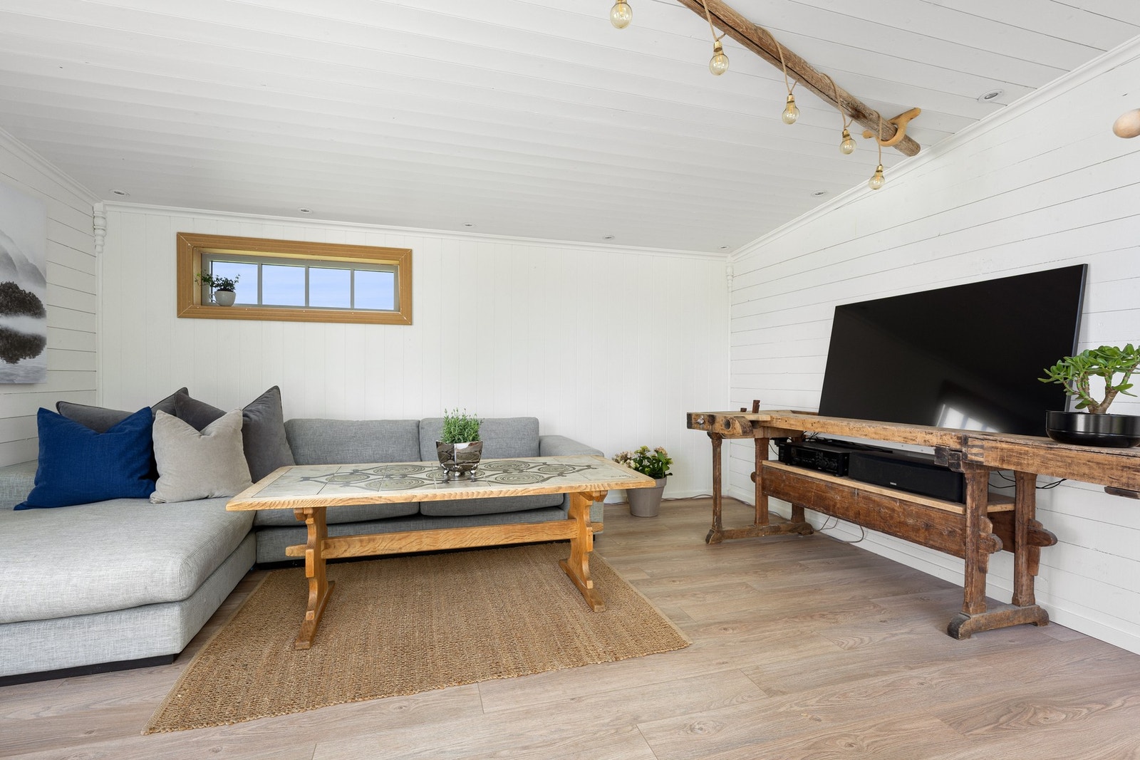 Dette er et rom med mange bruksmuligheter, alt ettersom hvilke behov familien har. Galleribilde