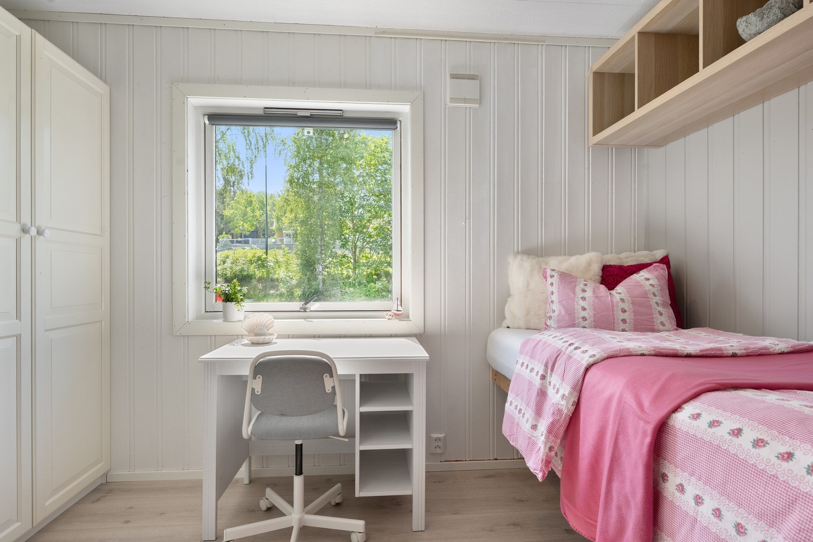 Rommene passer like godt som gjesterom, barnerom eller kontor. Galleribilde