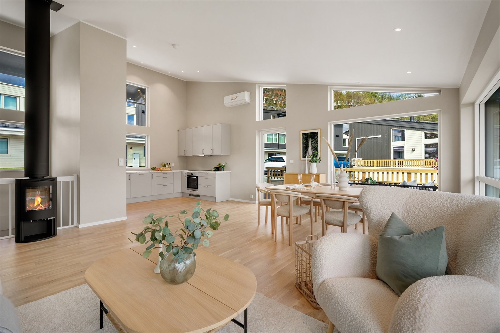 Helt unik takhøyde i denne etasjen. Galleribilde