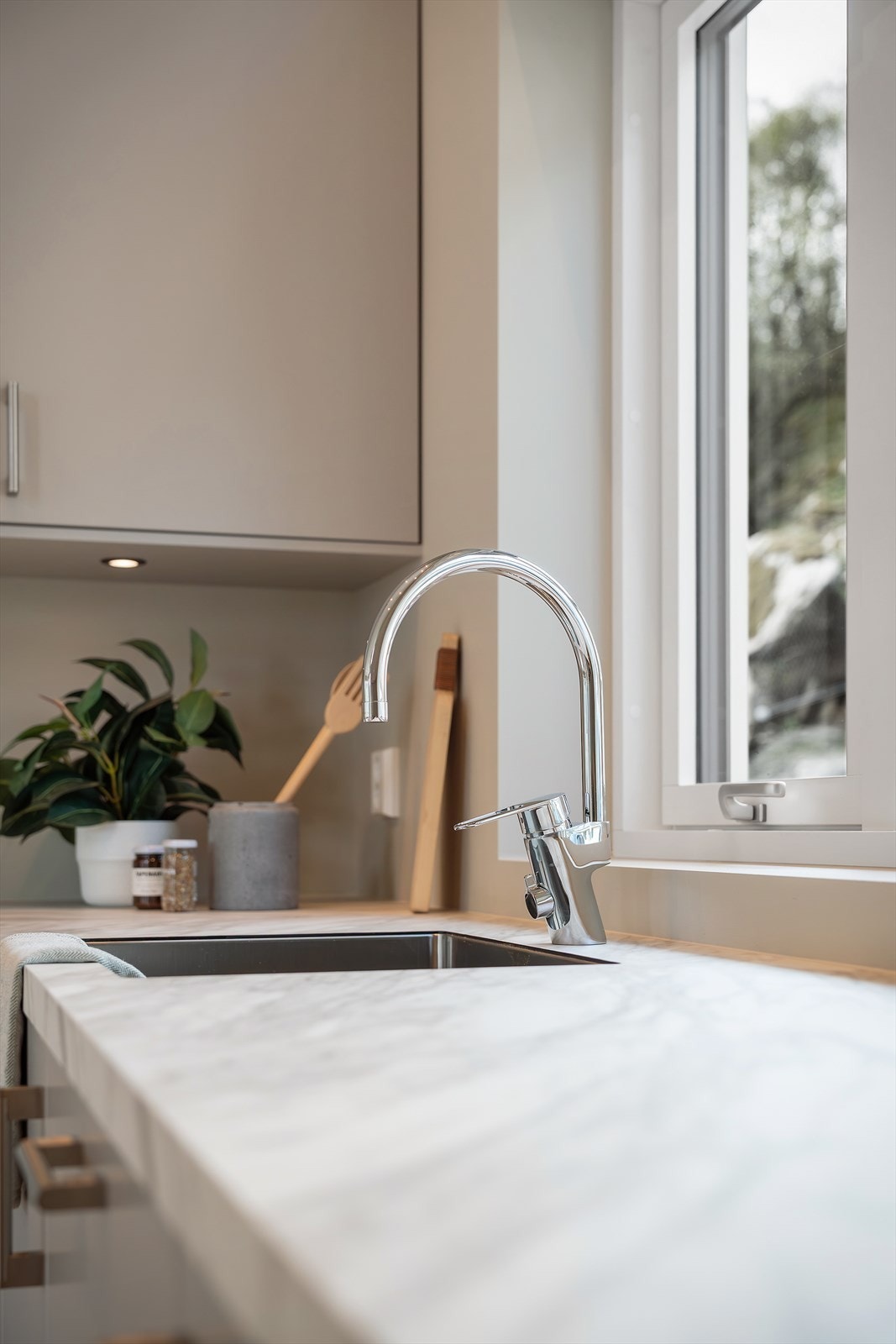 Kjøkken med lekkre detaljer Galleribilde