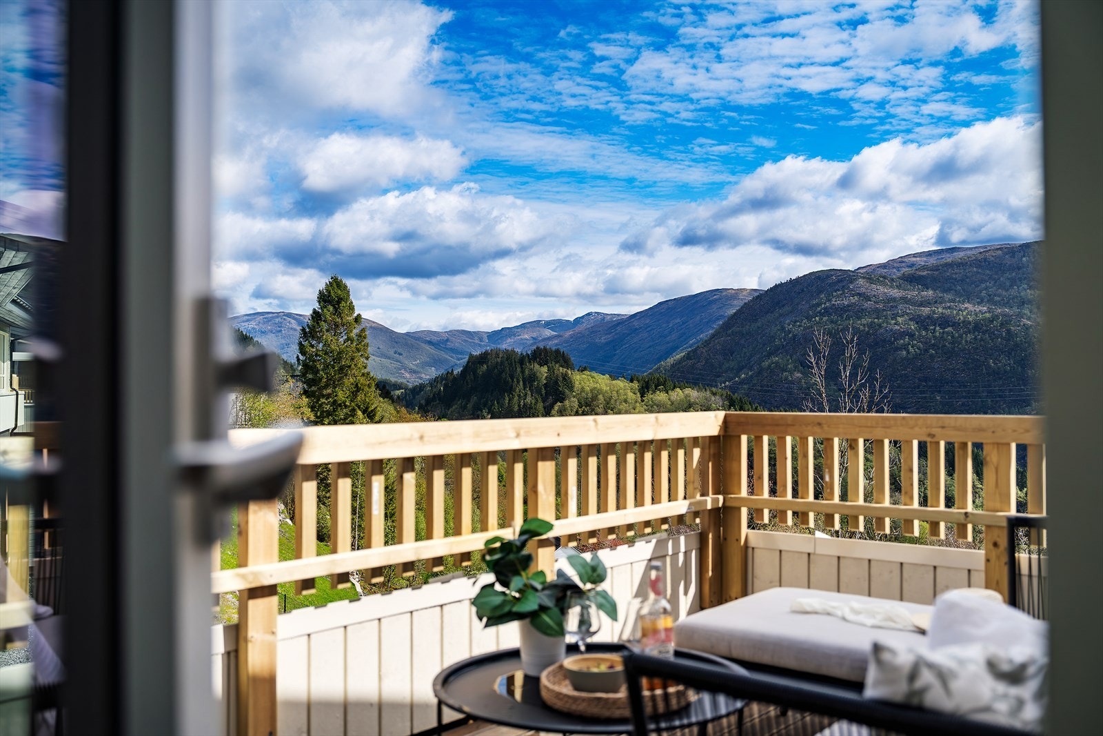 Terrasse med utsikt Galleribilde