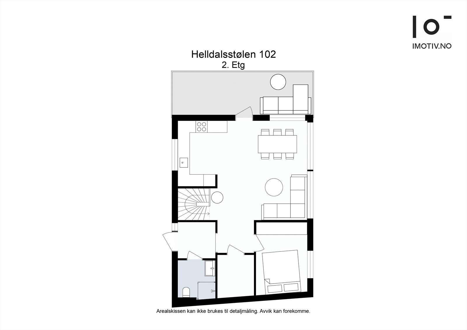 Plantegning hovedetasje Galleribilde