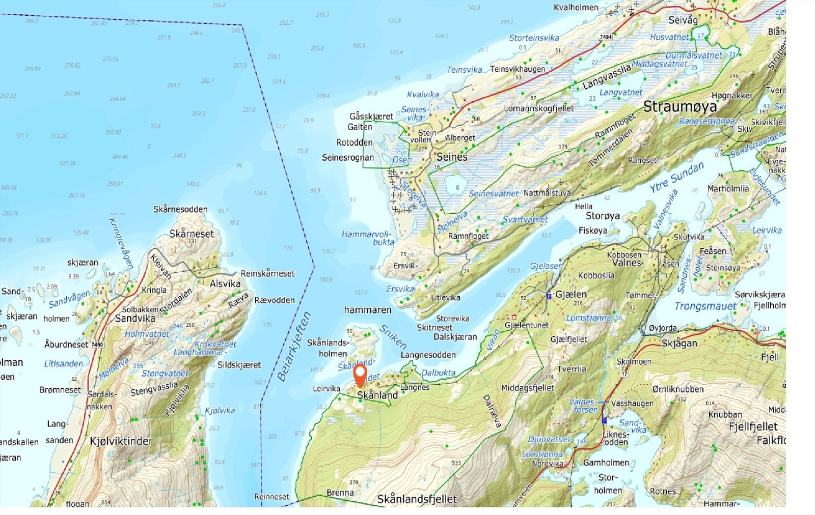 beliggenhet Galleribilde