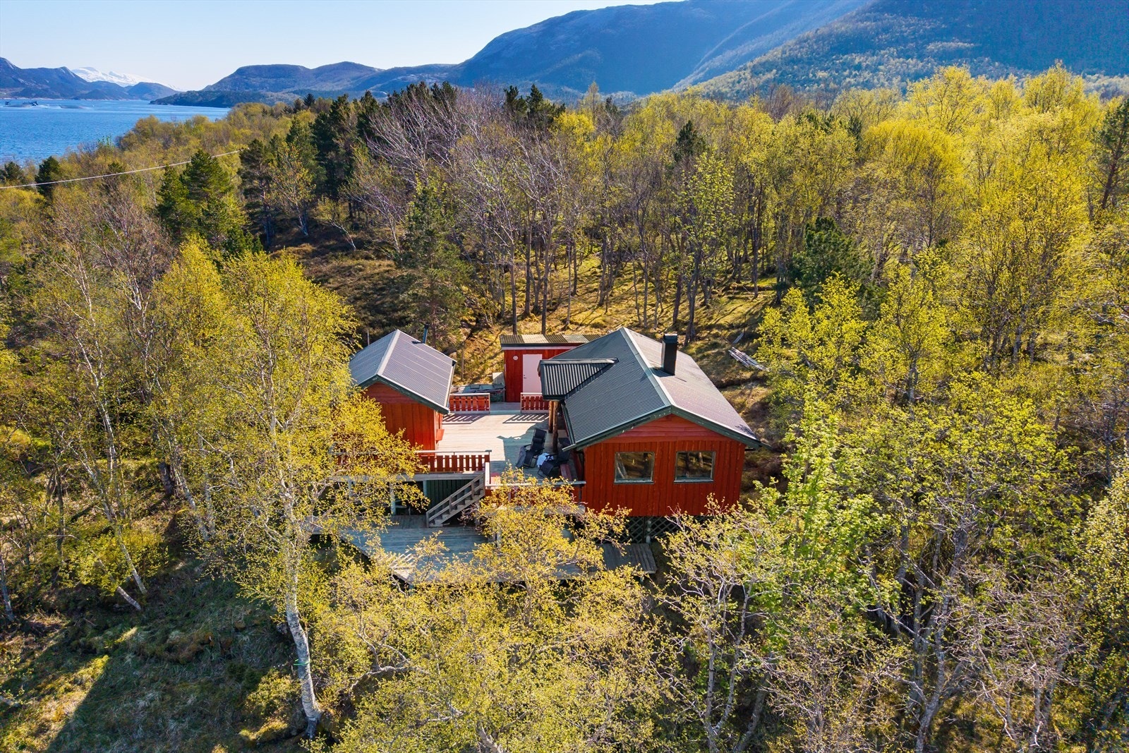 Dronefoto Galleribilde